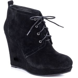 Jessica Simpson Catcher Soft Suede Lace-Up Bootie